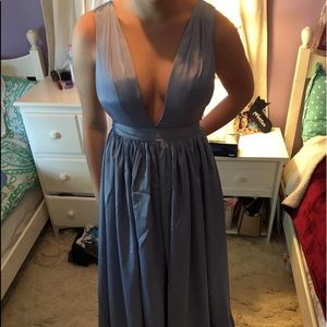 Full length prom dress